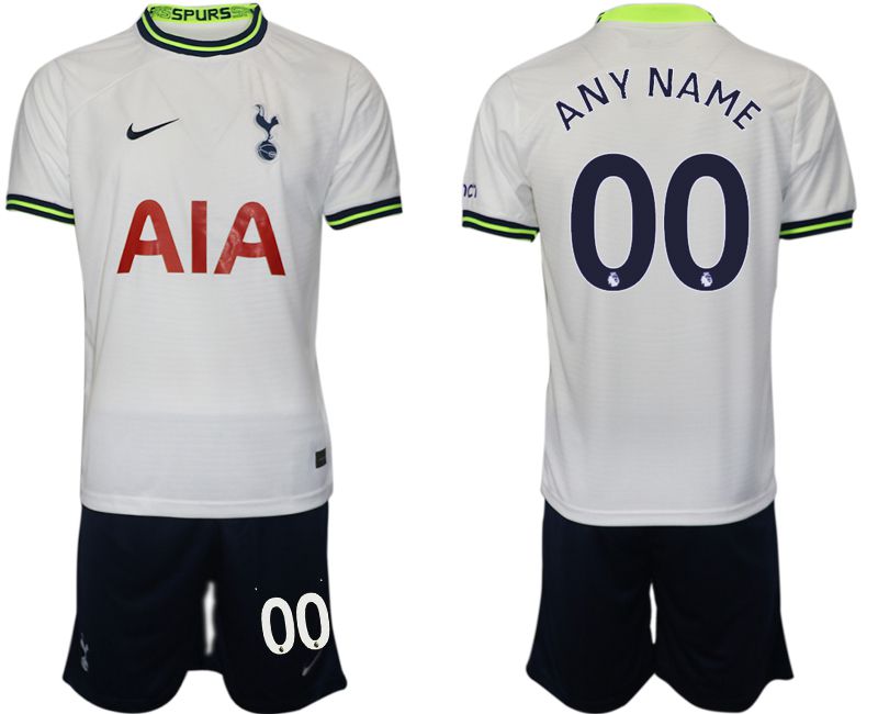 Cheap Men 2022-2023 Club Tottenham Hotspur home white customized Soccer Jersey